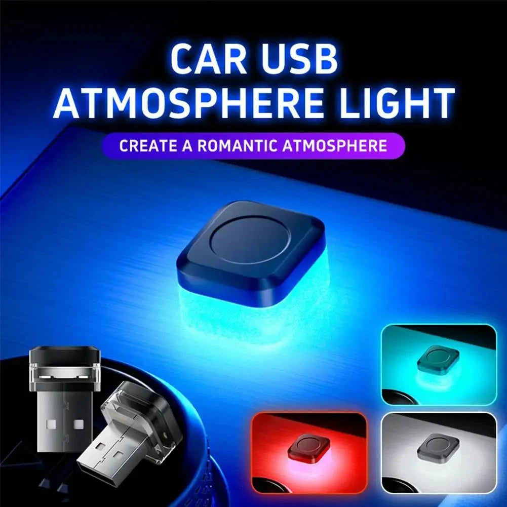Mini USB LED Car Light – Colorful Interior Atmosphere & Emergency Lamp Econic Blanks